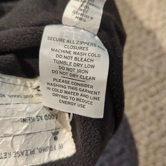 REI Co-Op Youth Ski Pants Medium 10-12 Black Insulated Snowboard Snow - Picture 10 of 10